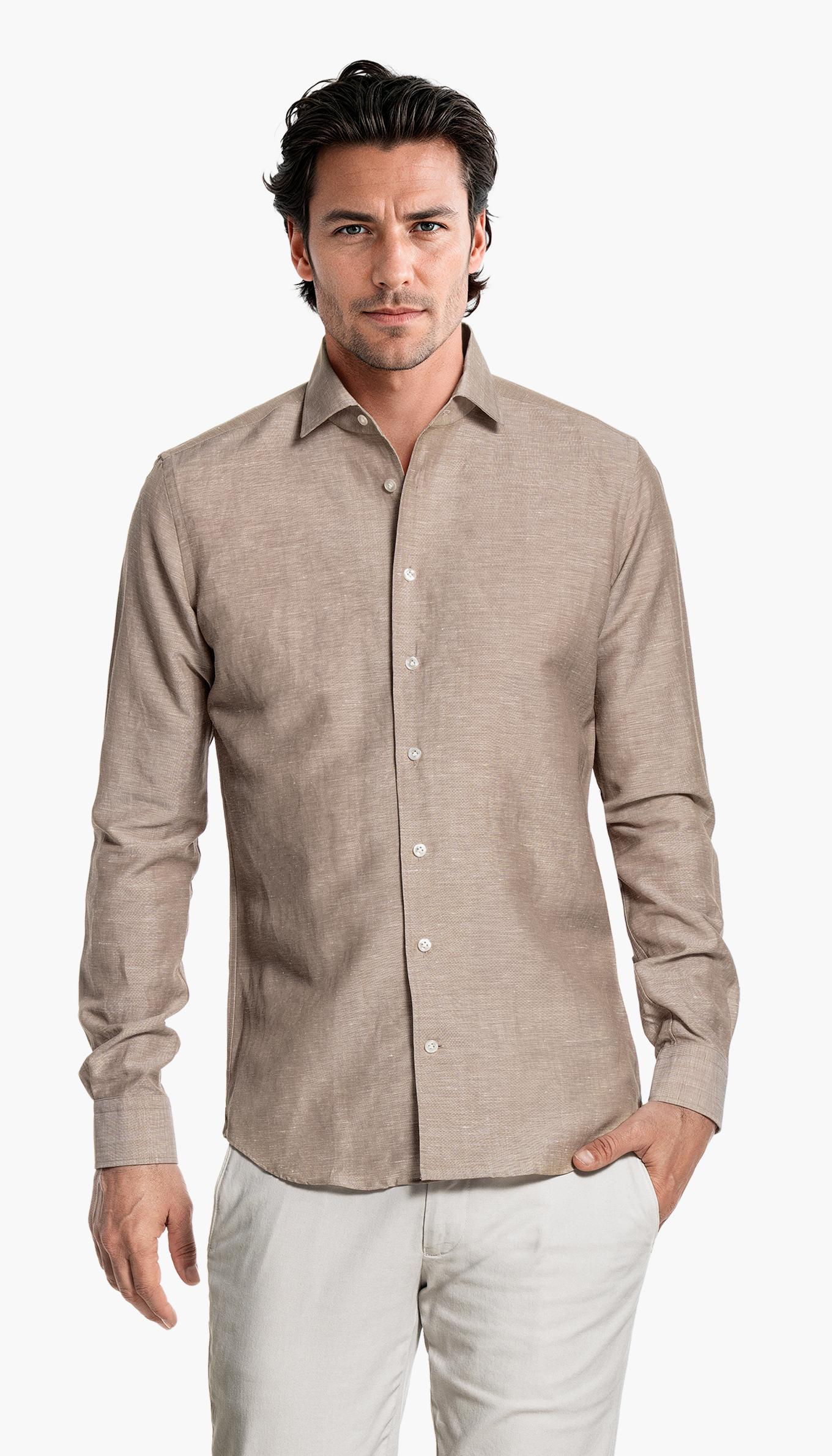 Wool Linen Shirt