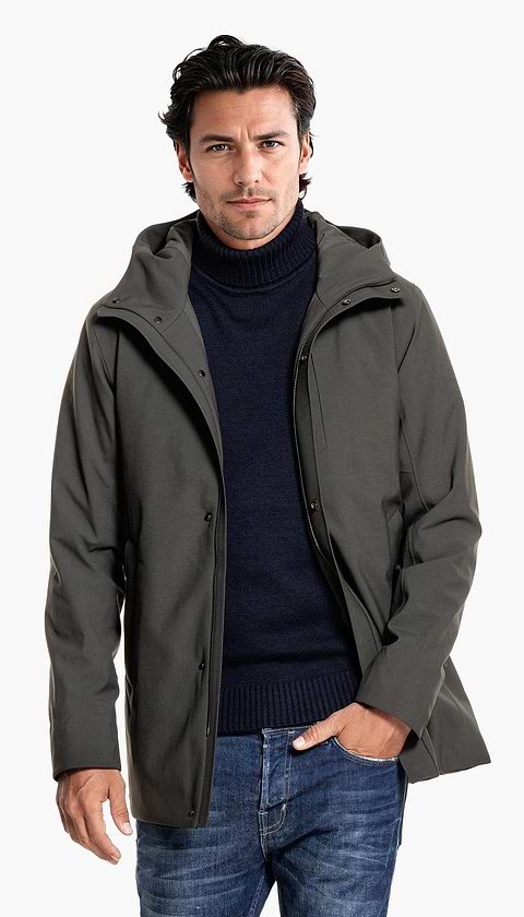 Veste Homme 100% Laine - Verte - Taille 40 - Neuf Sans étiquette - Idéale Hiver