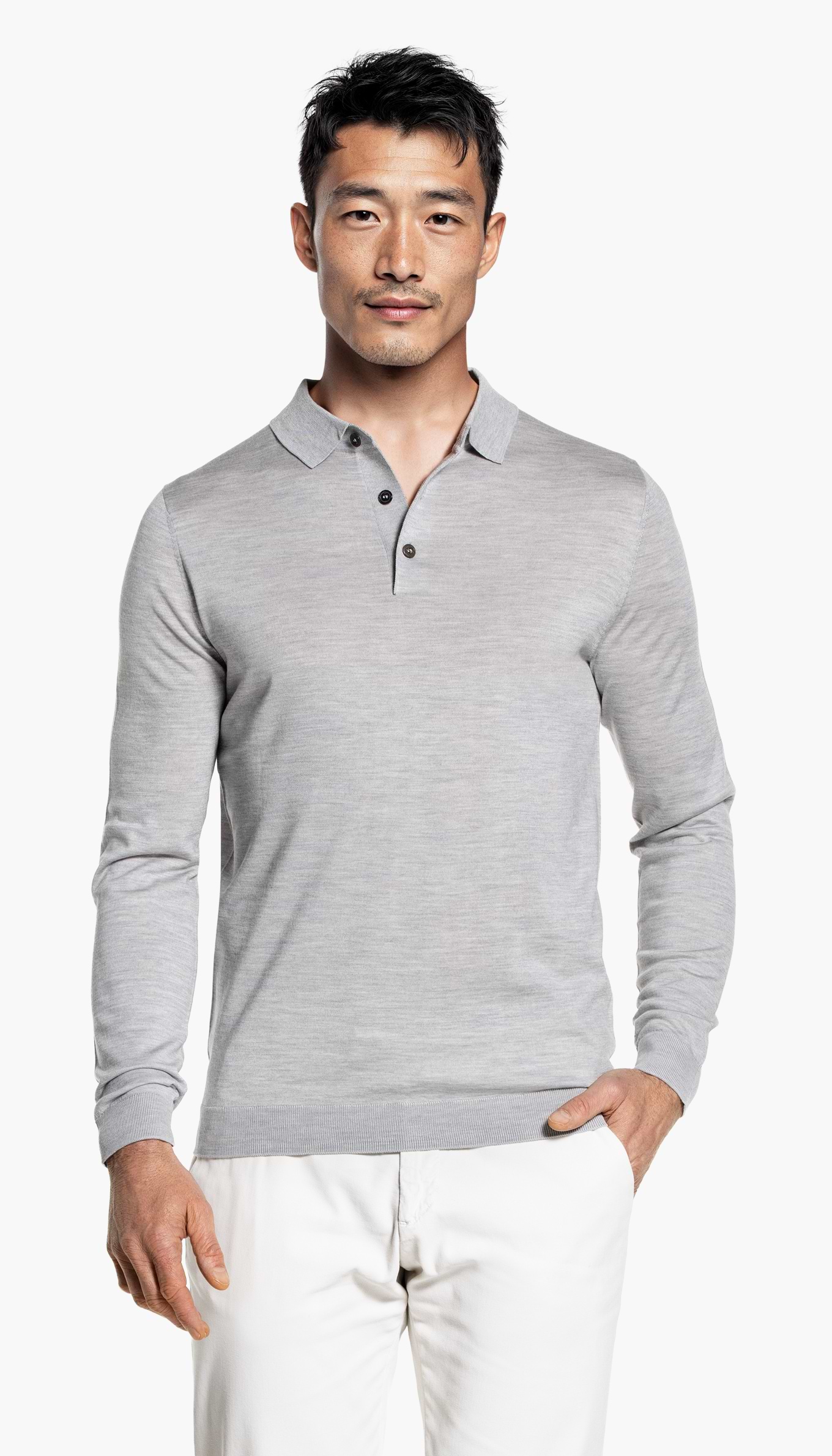 Blue Label Polo Buttons Long Sleeve