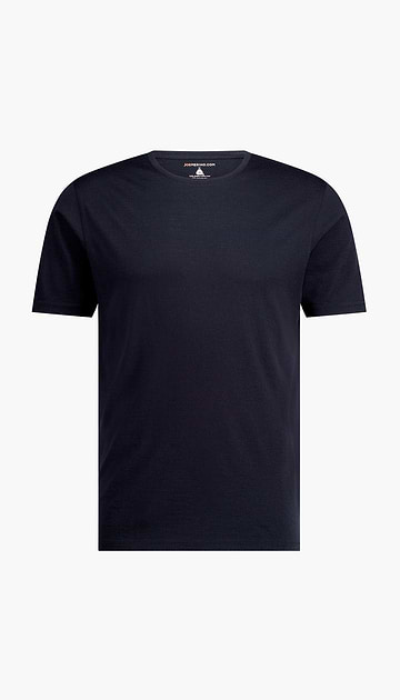 Merinowol T-shirt voor heren - merinowol onderhemd thermisch shirt voor heren en wandelsokken (Medium, Black Ink