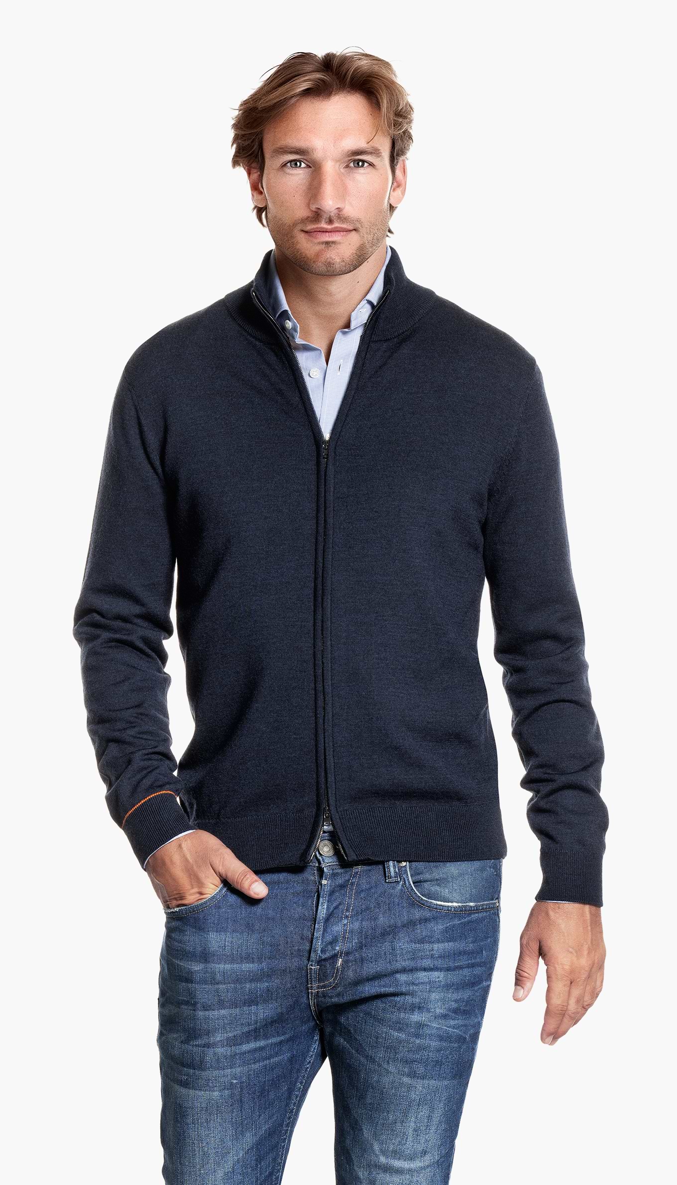 YOKE Front Zip Cardigan ネイビー 240602_yoke__0001s_0024_CA0602