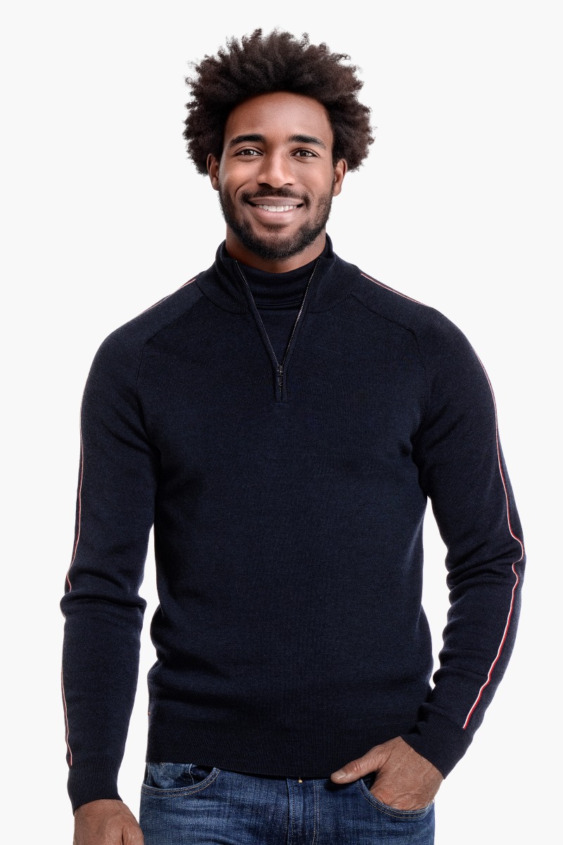 Buy stylish merino ski jumper for men