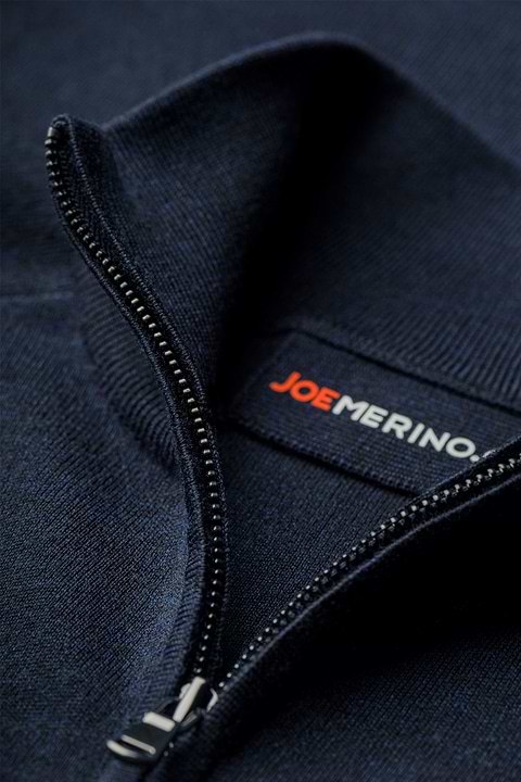 Alpine Zip Stripe True Navy - Base Image