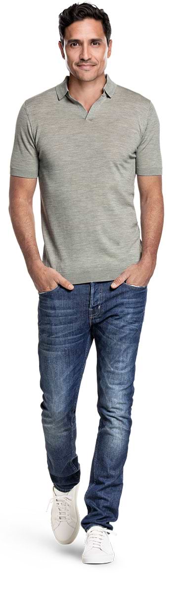 Riva Short Sleeve Hazy Green
