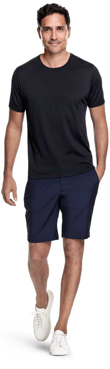 Joe Shirt Round Neck Very Dark Navy