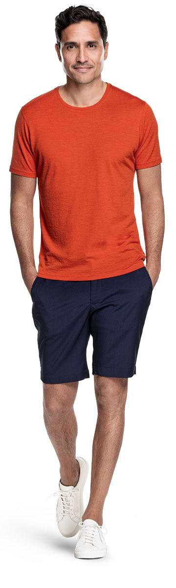 Joe Shirt Round Neck Burned Mandarin