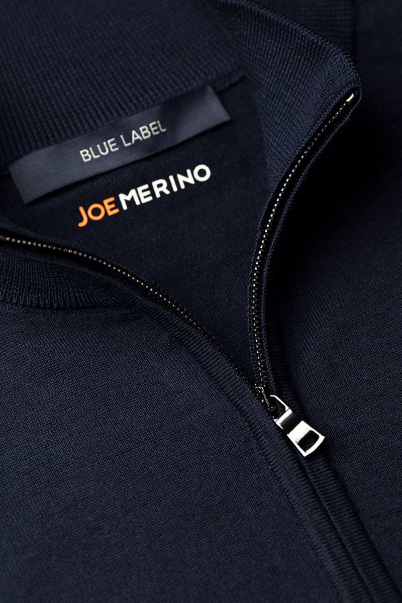 Blue Label Zip Navy Blue