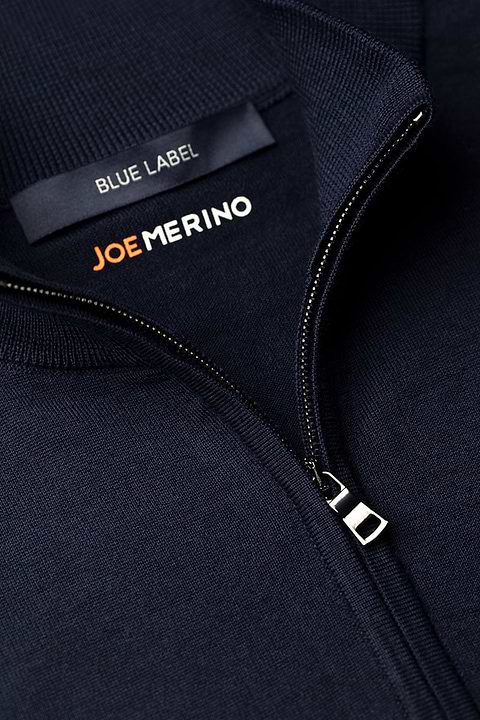 Blue Label Zip Navy Blue - Base Image