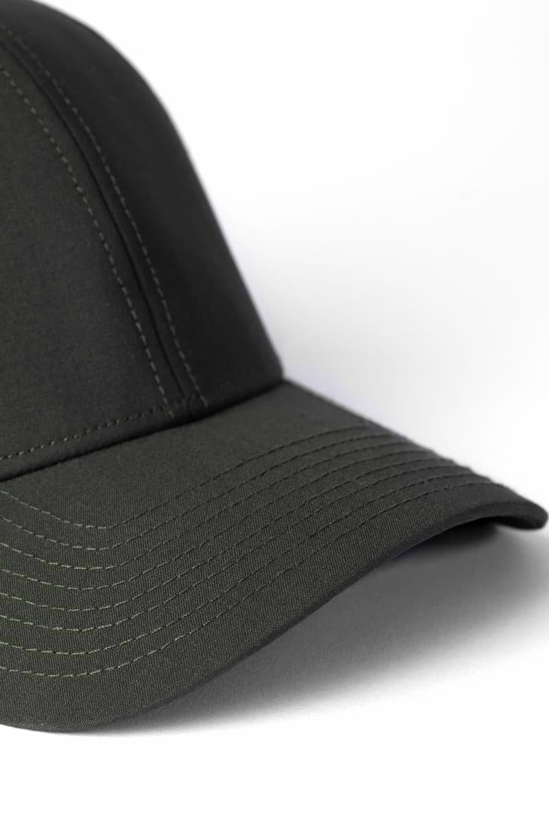 Rain Baseball Cap Kaki Grey