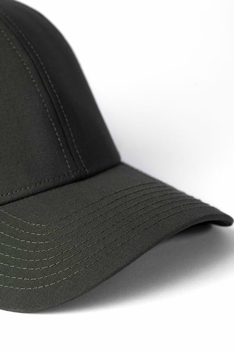 Rain Baseball Cap Kaki Grey - Base Image