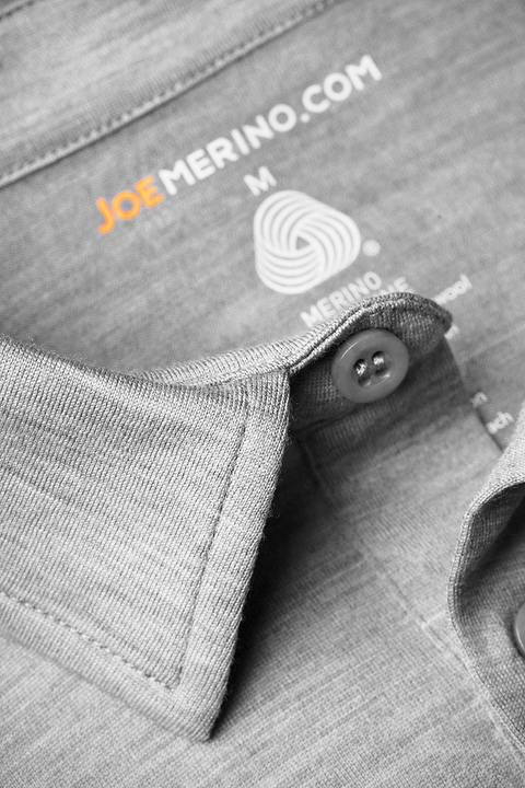 Joe Shirt Button Up Clear Grey - Base Image