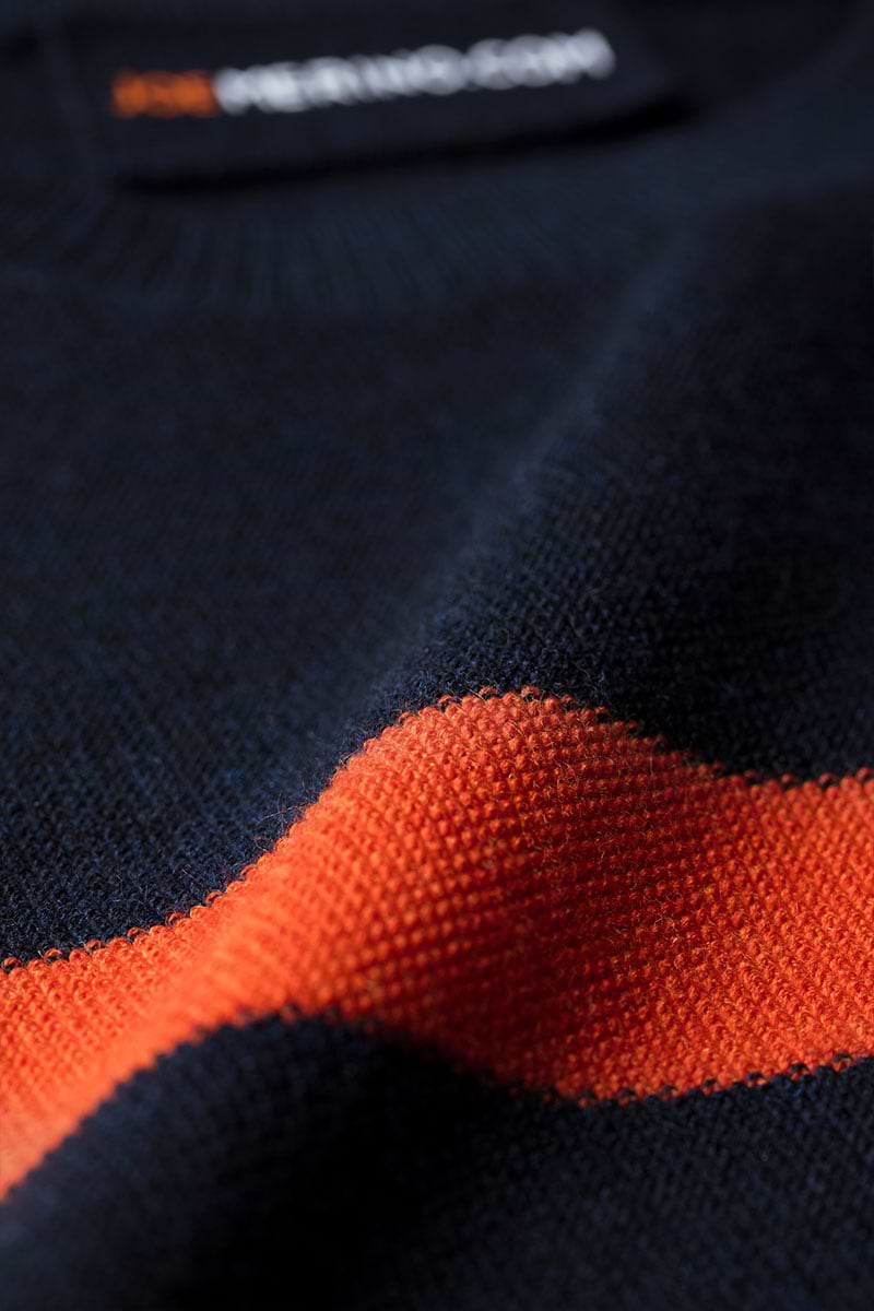 Bee Colorblock Burned Mandarin