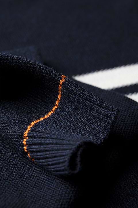 Bee Two Stripes All Over True Navy - Base Image