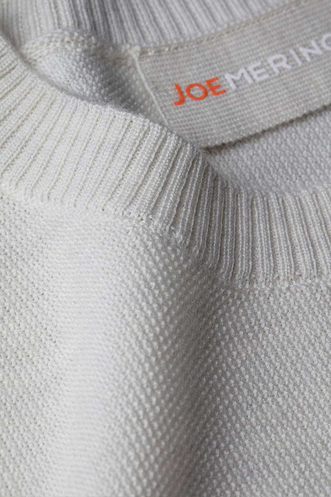Bee Two Stripes All Over Wool White  - Base Image