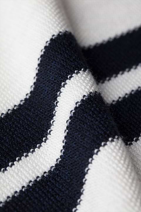 Bee Two Stripes All Over Wool White  - Base Image