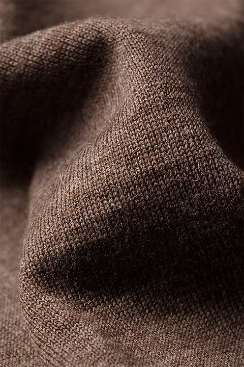 Joe Vest Undyed Brown - Base Image