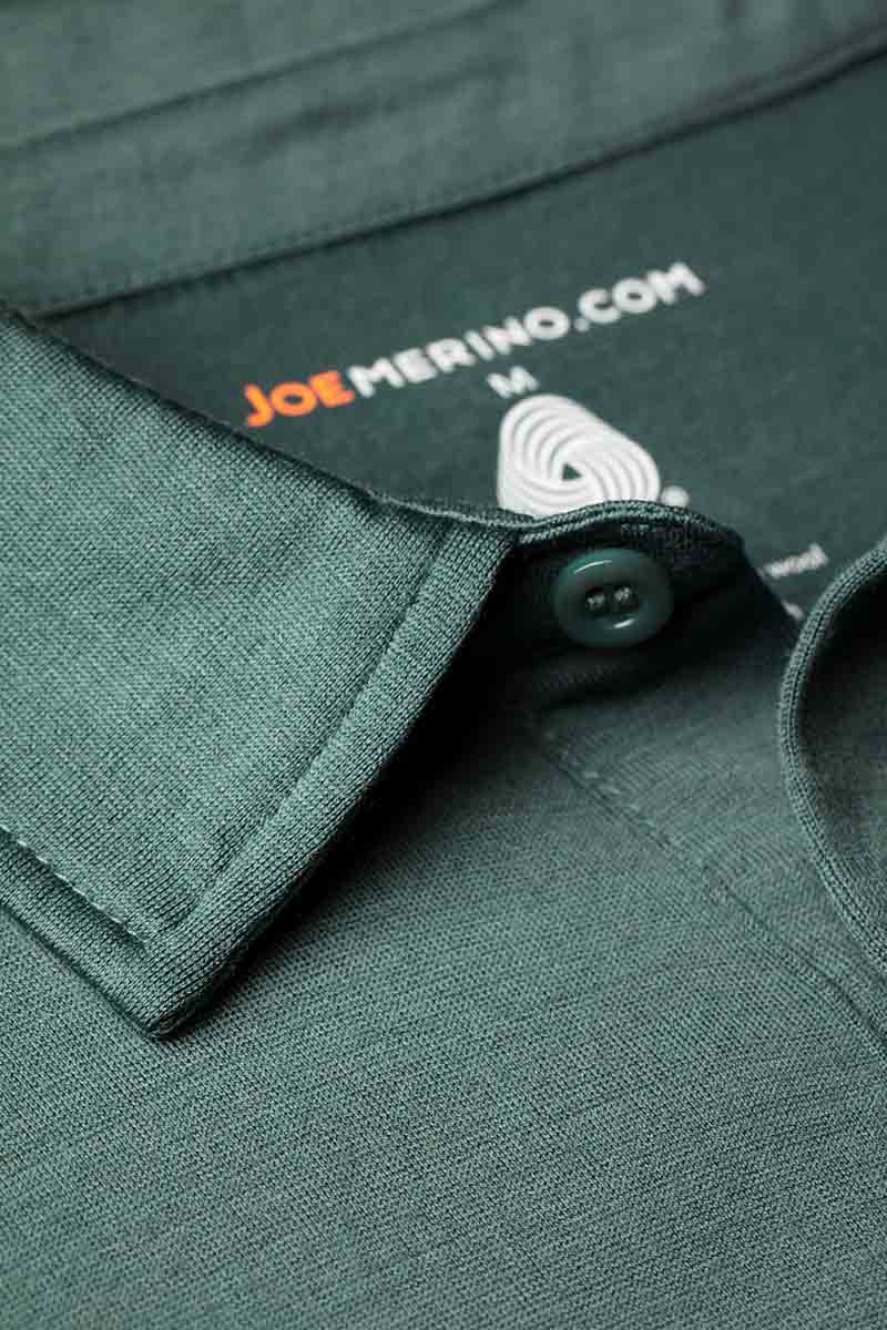 Joe Shirt Polo Short Sleeve Green Sage
