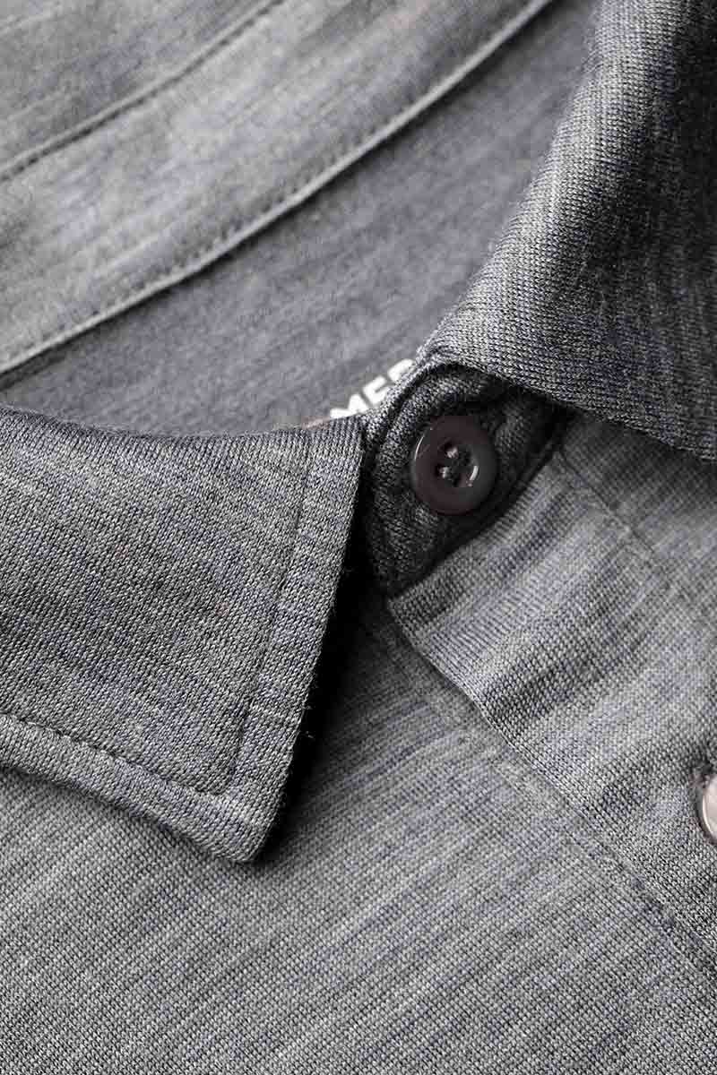 Joe Shirt Polo Short Sleeve Harvard Grey