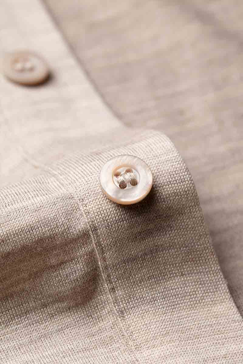 Joe Shirt Button Up Desert Beige - Base Image