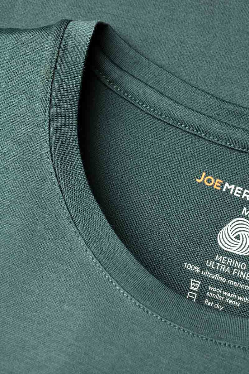 Joe Shirt Round Neck Green Sage