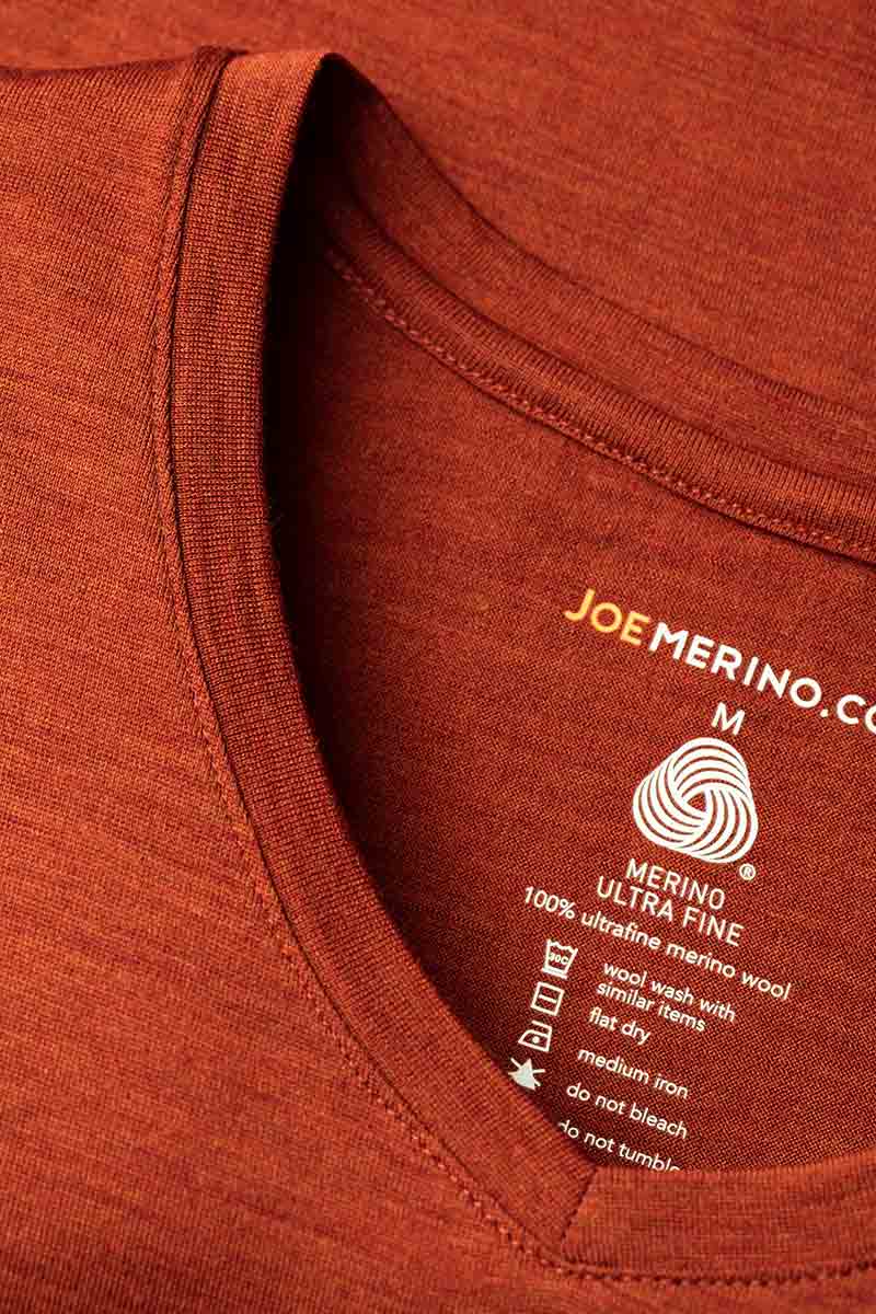 Joe Shirt V-neck Copper Canyon