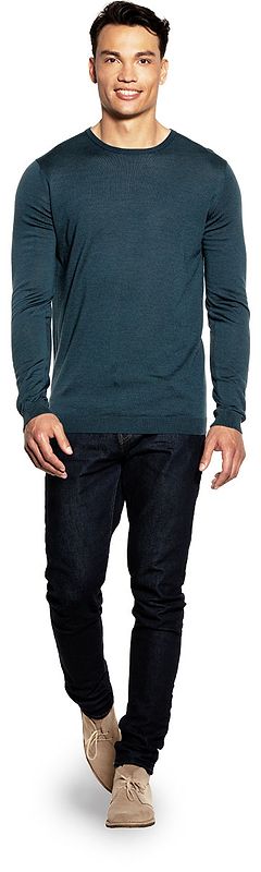 Classic Crew Extra Long Proud Peacock