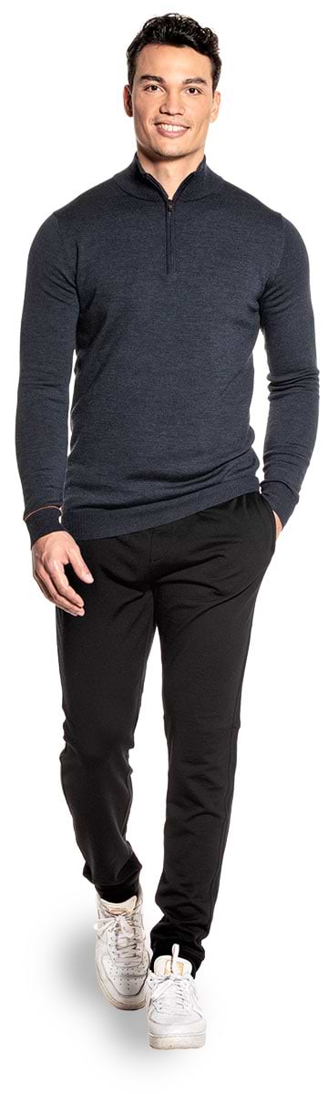 Joe Sweatpants Extra Long Deep Black