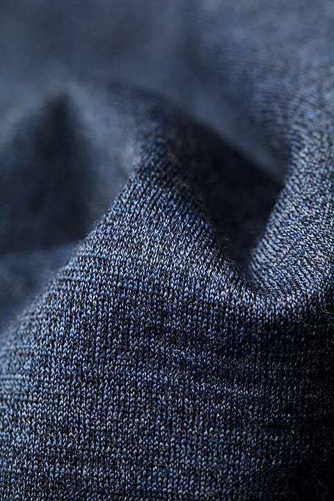 Shirt Henley Short Sleeve Coastal Blue - Base Image