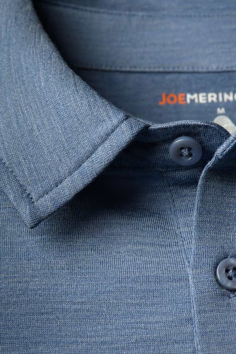 Shirt Polo Short Sleeve Ice Blue