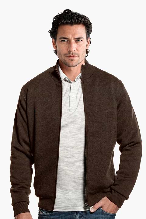 Jacket Very Dark Brown - Base Image