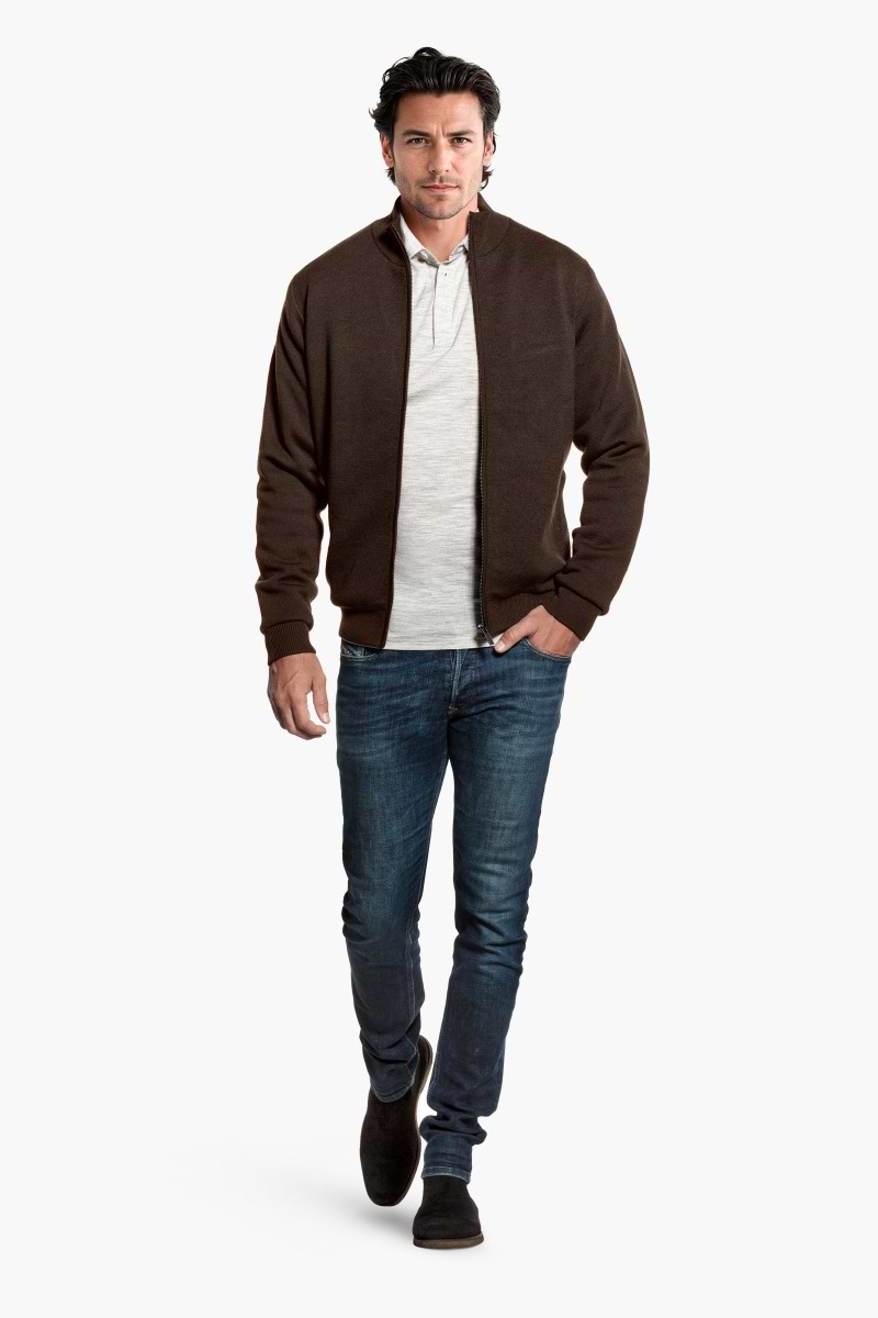 Jacket Very Dark Brown