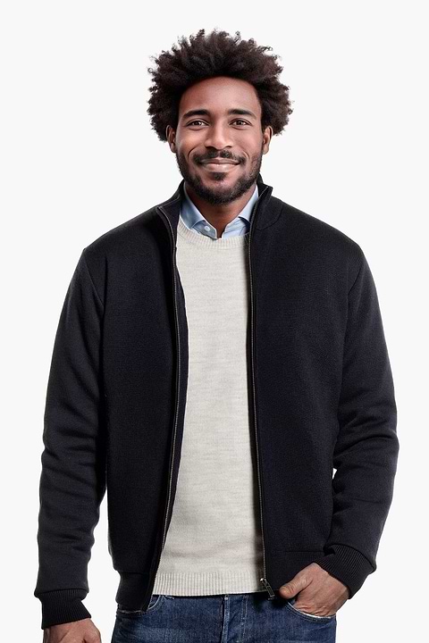 Joe Jacket Very Dark Navy - Base Image
