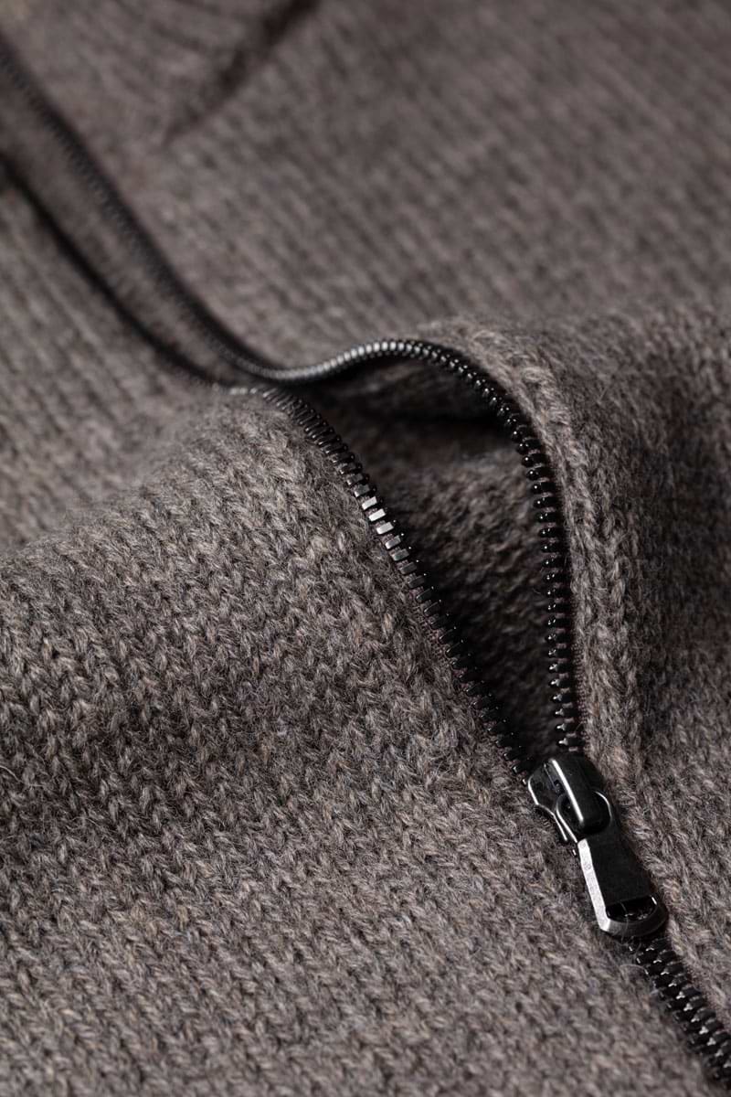 Jan Merino Vest Taupe