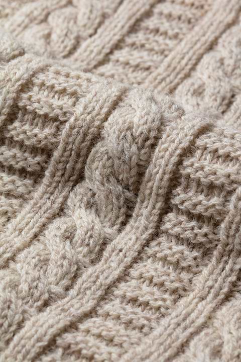 Jan Merino Visserstrui Naturel Ongeverfd - Base Image