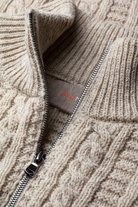 Jan Merino Visserstrui Naturel Ongeverfd - Base Image