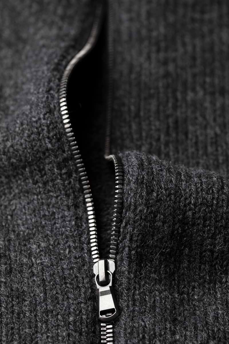 Jan Merino Vest Grijs