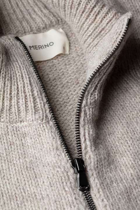 Jan Merino Vest Naturel Ongeverfd - Base Image