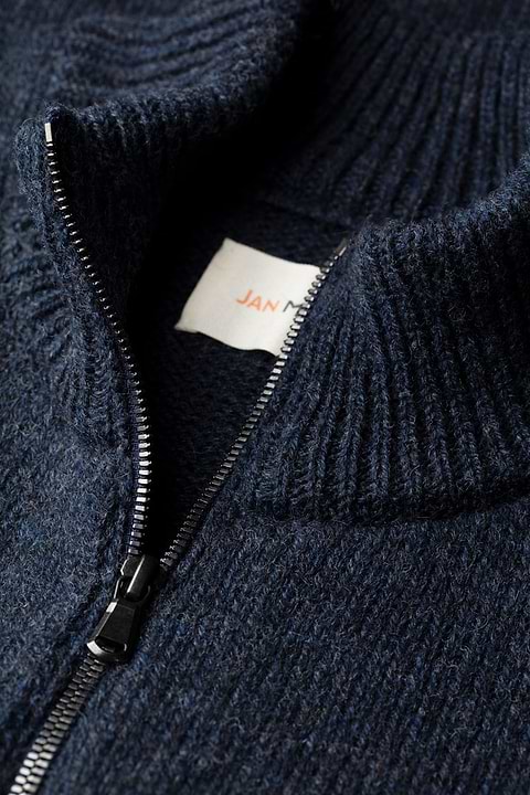 Jan Merino Vest Blauw - Base Image