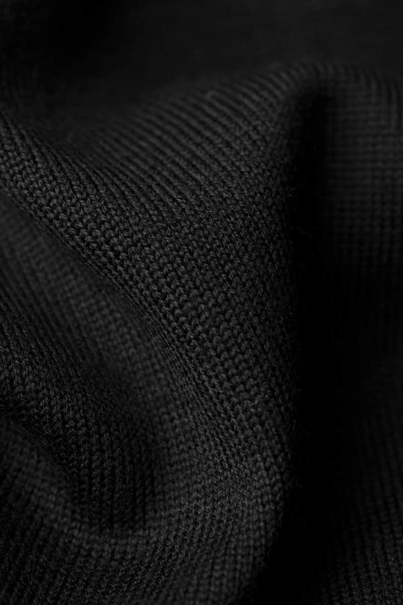 Vest Button Easy Fit Deep Black - Hover