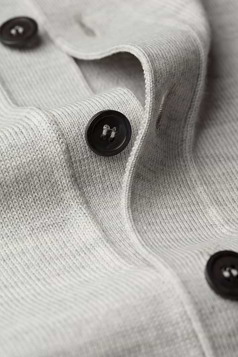 Vest Button 3D Dover Grey - Base Image