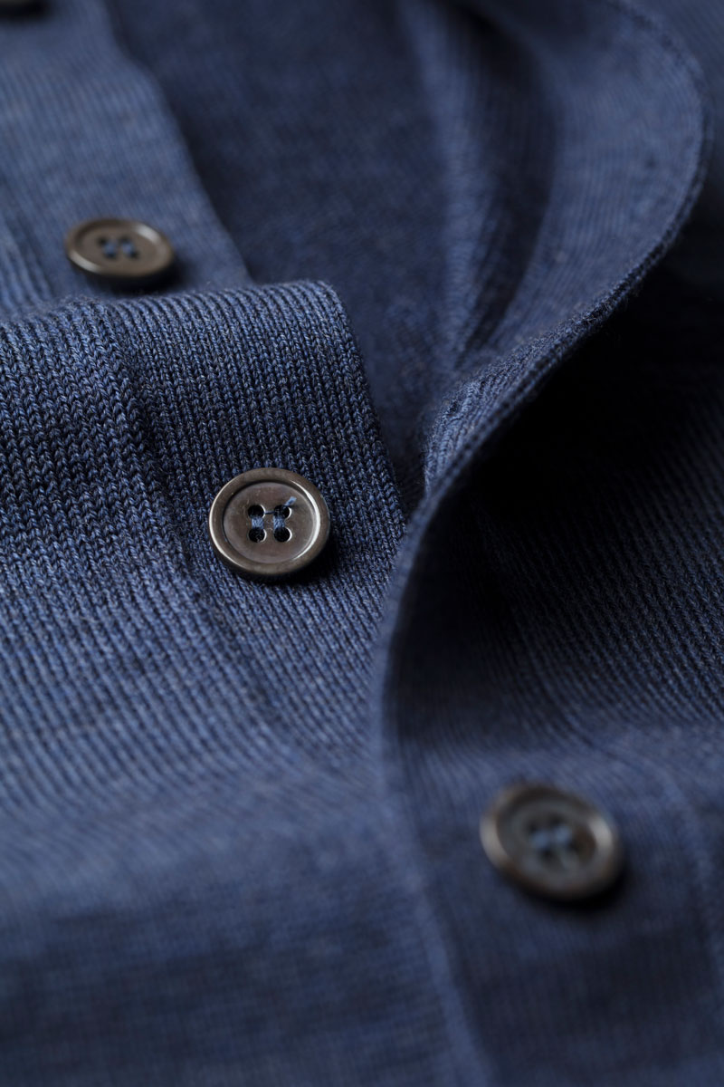 Vest Button Easy Fit Summernight Navy