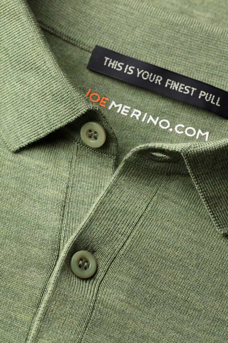 Riva Buttons Long Sleeve Agave Green