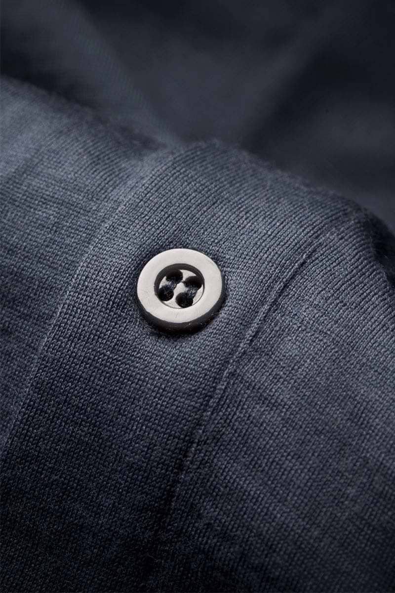 Joe Shirt Button Up Short Sleeve Dark Steel