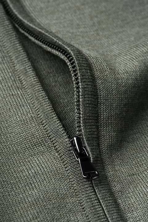 Joe Cardigan 2-Way Zip Million Dollar Green - Base Image