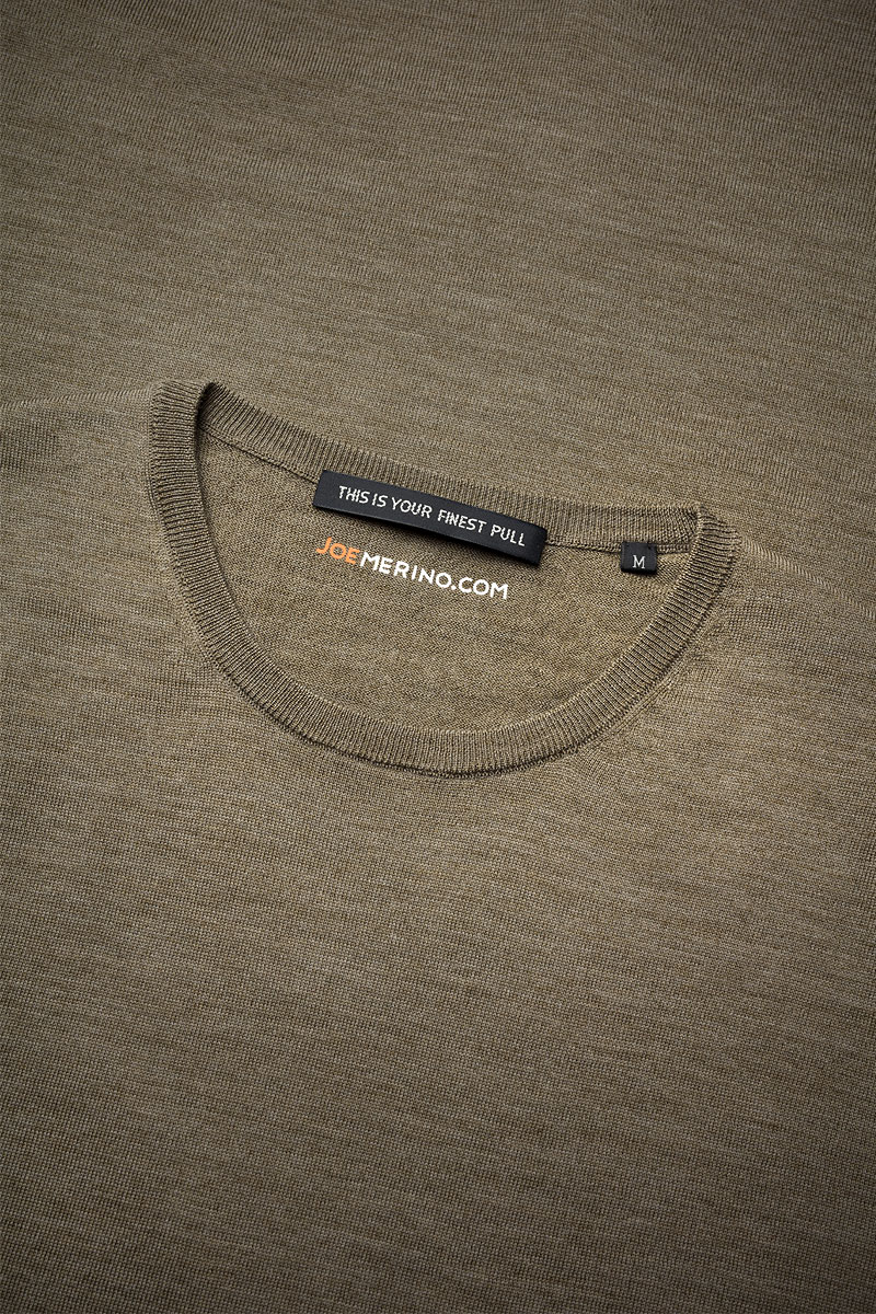 Classic Crew Extra Long Clean Kaki