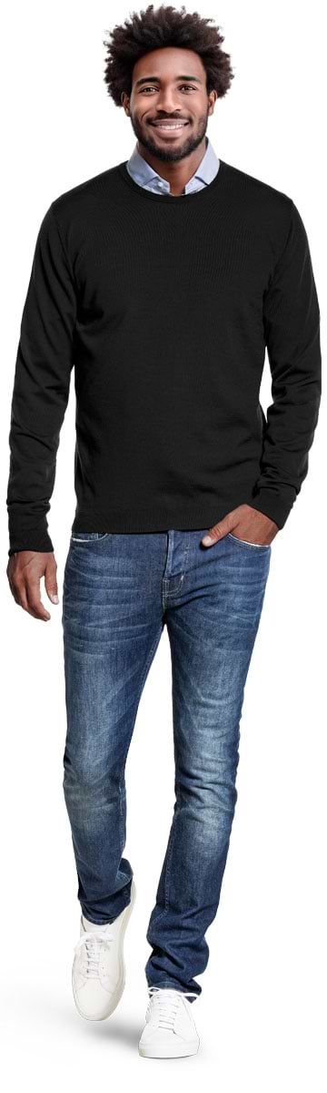 Classic Crew Deep Black