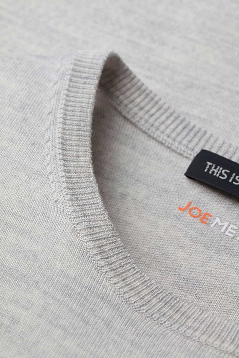 Joe Classic Crew Dover Grey - Base Image