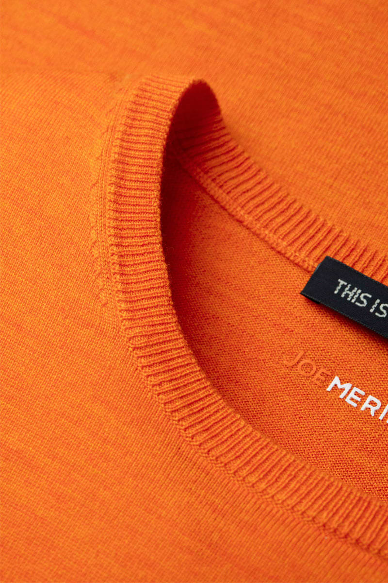 Joe Classic Crew Dutch Orange - Base Image