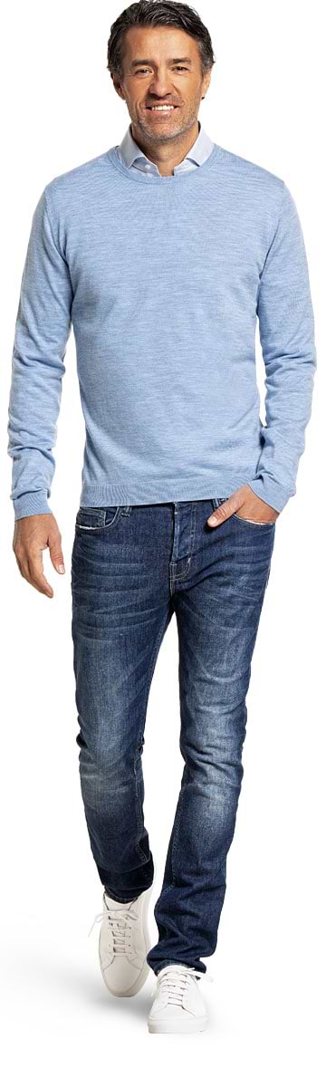 Classic Crew Glacier Blue