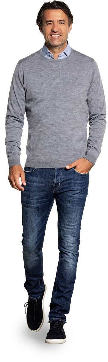 Classic Crew Silver Grey